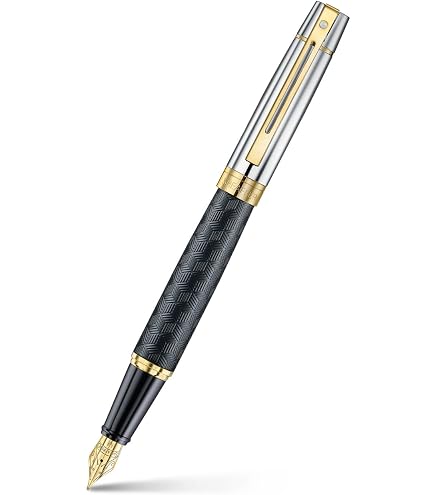 Amazon | Sheaffer Icon メタリックブルー 光沢ブラックPVDアプリ付き